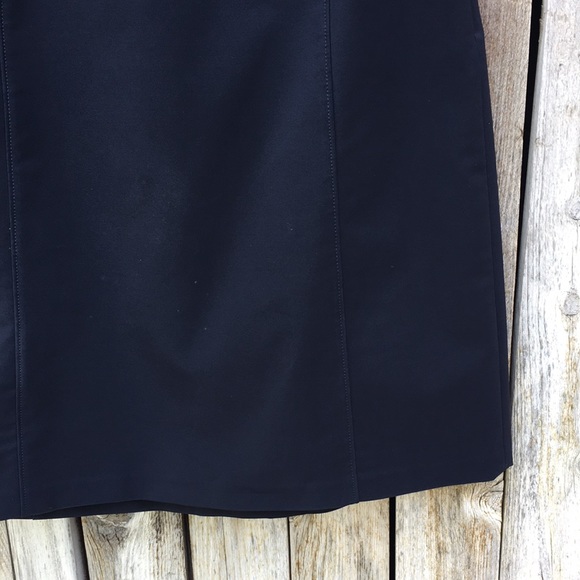 Prada Vintage Pencil Techno Stretch Skirt Blue 38 - Picture 7 of 12